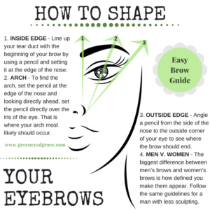 HOW TO SHAPE YOUR EYEBROWS
