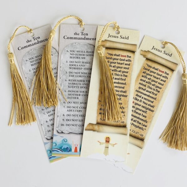The TEN Commandments - Bookmark - FREE Shipping