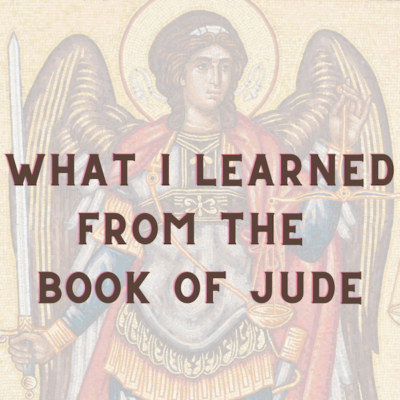 What I Learned from the Book of Jude