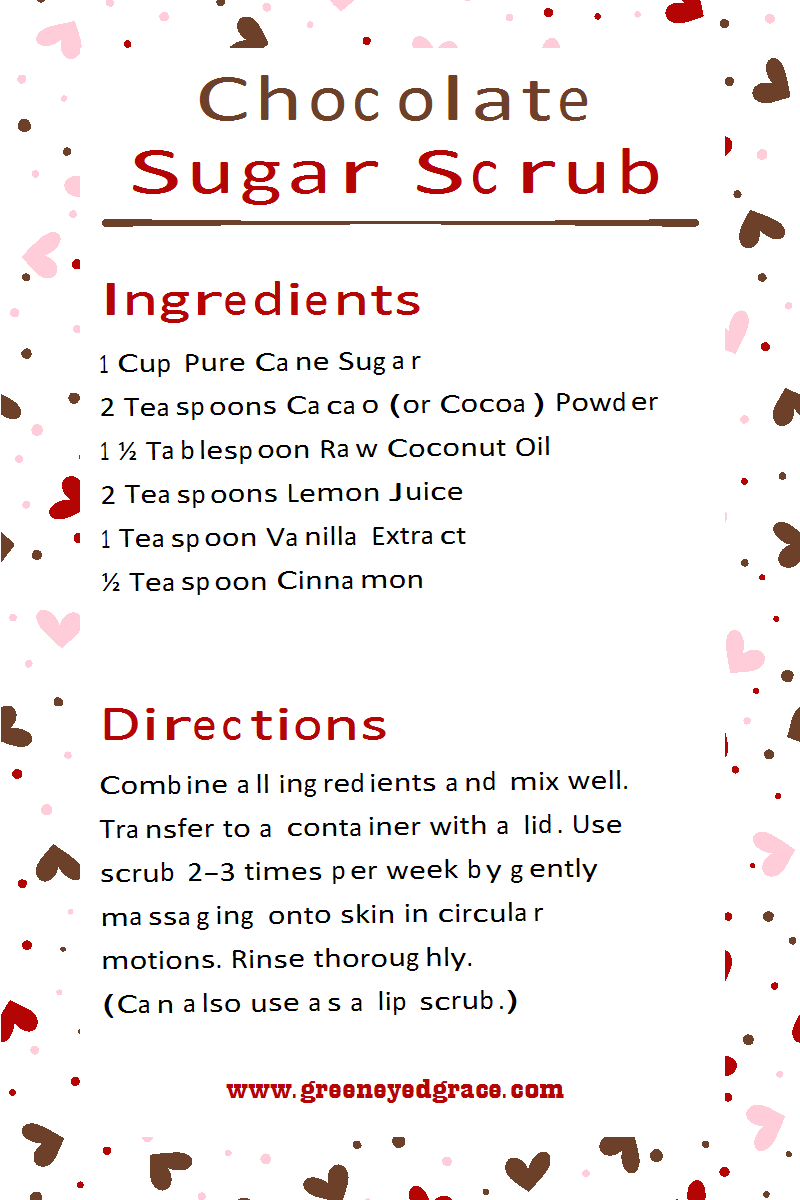 THREE SUGAR SCRUB RECIPES - FREE PRINTABLES - Image 3