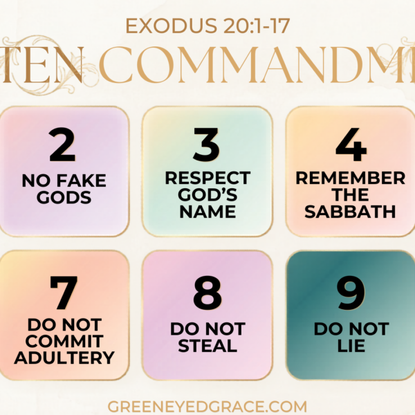 TEN COMMANDMENTS FREE PRINTOUT
